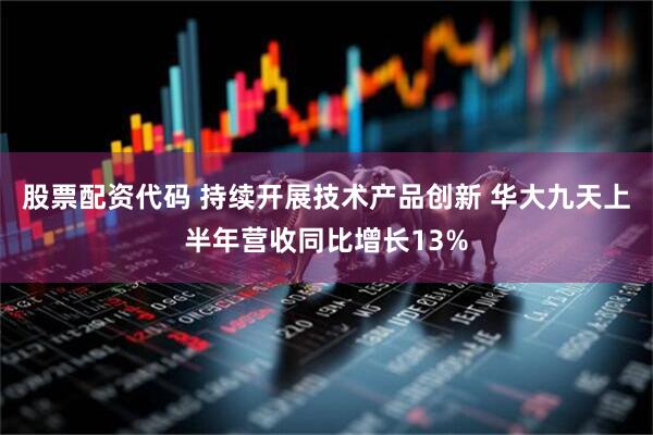 股票配资代码 持续开展技术产品创新 华大九天上半年营收同比增长13%